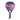 Raquette de Padel Varlion Bourne Carbon 2 Prisma - vue de face, raquette de forme diamant, conçue pour les joueurs experts en quête de puissance