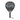 Raquette de Padel Varlion Carrera Carbon Black LTD - vue de face, raquette de forme goutte d'eau, conçue pour les joueurs experts en quête de polyvalence