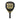 Raquette de Padel Wilson Defy V1 Pro Padel - vue de face, raquette de forme diamant, conçue pour les joueurs experts en quête de puissance