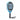 Raquette de Padel Wilson Endure LS V1 2026 - vue du côté droit, avec un profil adapté aux joueurs en quête de contrôle