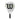 Raquette de Padel Wilson Optix V1 2025 Blanche - vue de face, raquette de forme ronde, conçue pour les joueurs débutants en quête de contrôle