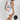 Sac de padel Adidas Control Blanc 2026 - vue de la joueuse sac sur le dos