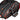 Sac de padel Nox Luxury Open Series Noir/Rouge 2024 - vue rangement des raquettes