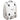 Sac de padel Nox ML10 Team Blanc/Gris 2025 - vue de debout