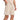 Short de Padel Adidas Club 3STR Beige 2026 - vue de trois-quart porté joueur
