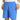 Short de Padel Adidas Club 3STR Bleu clair 2025 - vue de face