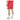 Short de Padel Adidas Club 3STR Rouge 2026 - vue de dos porté joueur