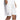 Short de Padel Adidas Club SW Blanc 2026 - vue de trois-quart porté joueur