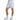 Short de Padel Bullpadel Ceclavin 26I Blanc 2026 - vue de trois-quart