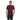 T-shirt de Padel Adidas Club 3STR Grenat 2026 - vue de face porté joueur