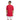 T-shirt Adidas Club 3STR Rouge 2026 - vue de dos