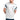 T-Shirt de Padel Bullpadel Casul Blanc 2026 - vue de face avec coloris blanc, imprimé frontal et contrasté