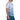 T-Shirt de Padel Bullpadel Cayon Blanc 2026 - vue de profil