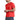 T-shirt de Padel Bullpadel Marila Rouge 2026 - vue de profil