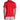 T-shirt de Padel Bullpadel Mistel Rouge 2026 - vue de dos