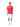 T-shirt de Padel Head Club Original Rouge 2025 - vue porté joueur