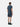 T-shirt Head Club Tech 25 Bleu Marine - vue du joueur portant de dos