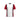 T-shirt de Padel Head Club 25 Rouge/Blanc 2025 - vue de face avec coeur blanc et manche rouge