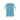 T-Shirt de Padel Nox Pro Bleu Turquoise - vue de face avec coeur turquoise