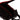 Trousse de toilette Black Crown Chiron Noir  - vue ouverte